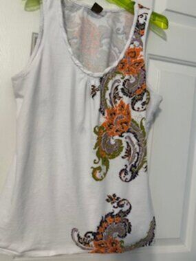 Language Tank Top Sz L
